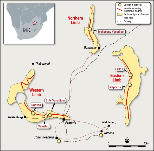 Tando Resources ASX TNO acquisition vanadium map South Africa