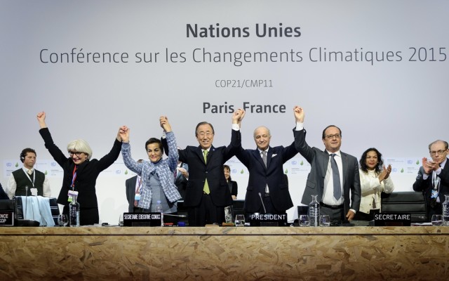 Paris Agreement 2015 climate change