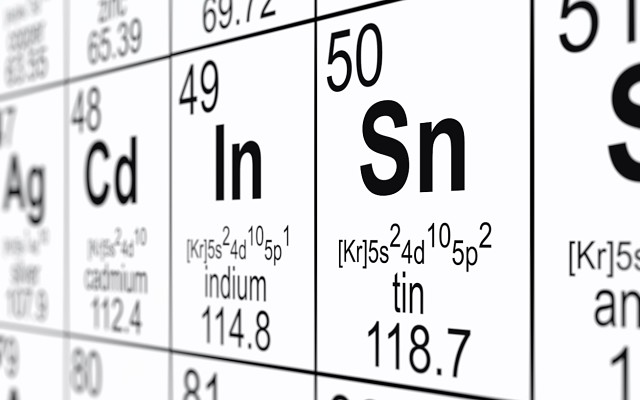 Tin periodic table Sn
