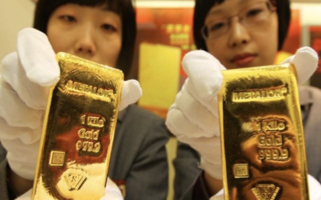 China buying gold tonnes central bank