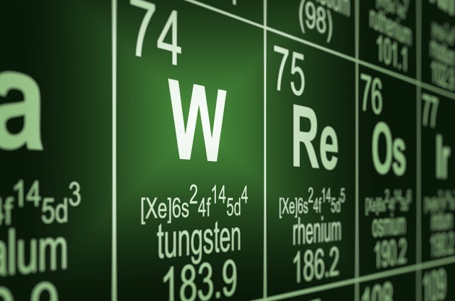 Tungsten element periodic table