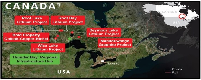 Ardiden Limited ADV ASX Canada Seymour Lake lithium project