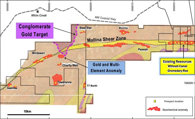 Conglomerate Gold Target De Grey Mining DEG