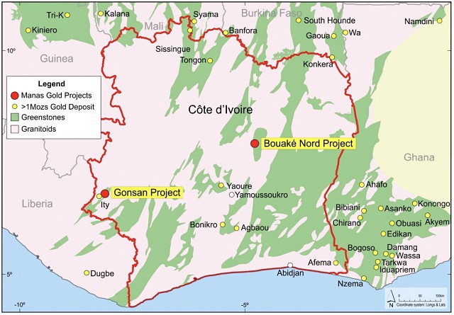 Ivory Coast Gonsan and Bouake Nord projects