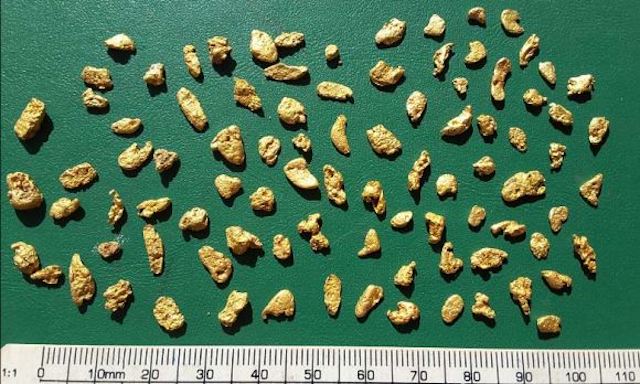Loudens Patch gold nuggets De Grey Mining