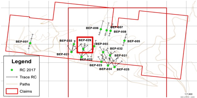 Valor Resources 2017 Drilling Platform Map Berenguela